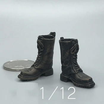 В наличии 1/12-я Оригинальная версия 3ATOYS, Пустотелые ботинки, Модель ботинок для обычных 6-дюймовых коллекционных фигурок Изображение