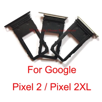 Держатель лотка для sim-карт Для Google Pixel 2 2XL Pixel2 Sim-лоток Держатель карты Слот-Ридер Запасные Части Для HTC Google Pixel 2XL Изображение