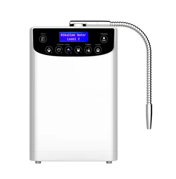 Точечно-матричный ЖК-дисплей Ionizador De Agua, Голосовая подсказка на английском языке, Многофункциональный Щелочной фильтр, Ионизатор воды Изображение