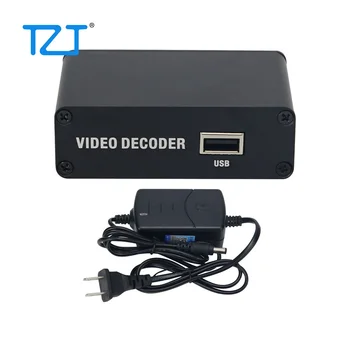 TZT H.265 Сетевой Видеодекодер RTMP HDMI HD 1080P IPTV Декодер с USB Декодированием RTSP 4K H.264 Изображение