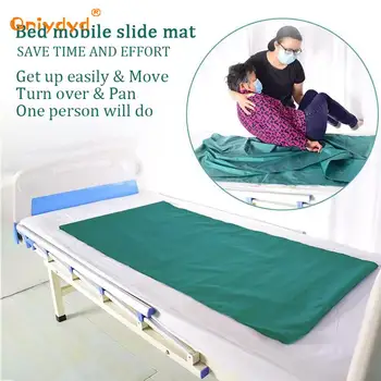 Скользящая простыня для пожилых прикованных к постели пациентов Подъемная Скользящая Моющаяся ткань Позиционирующая Переносная прокладка для кровати Изображение