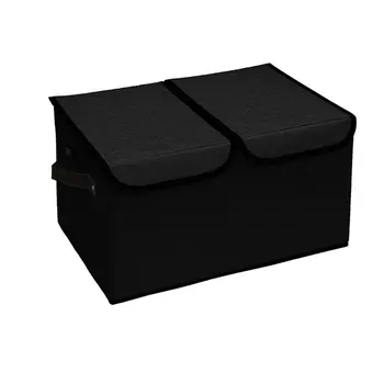 Коробка для отделки Одежды из Хлопчатобумажной И льняной ткани с Двойным Покрытием, Складной Ящик Для Хранения BY84 Изображение