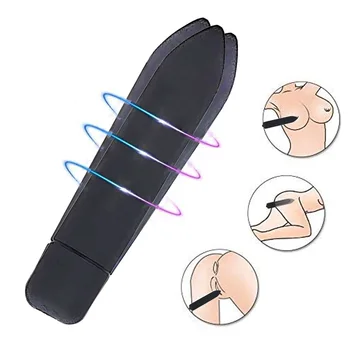 Перезаряжаемый Мини-вибратор-пуля для женщин, стимулятор точки G, клитора, Вибрационный анальный Фаллоимитатор, секс-игрушки для взрослых, Сексуальная женская киска Изображение