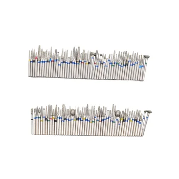 Стоматологические Смешанные алмазные буры FG 1,6 мм для высокоскоростного наконечника 100 шт. Изображение