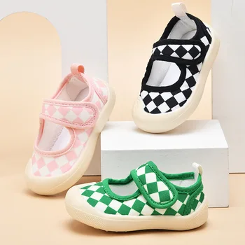 Детская Обувь для девочек 0-1-3 лет, Детская обувь, весенне-осенняя обувь для маленьких девочек, Обувь для новорожденных девочек 3 лет Изображение