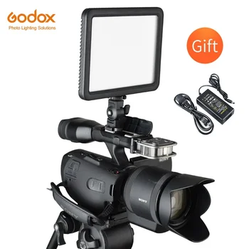 Godox Dimmable LED Light P120C Студийная видеолампа Ultra Slim Panel Light Профессиональная Фотографическая лампа для камеры DV Camcorder Изображение