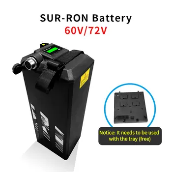 Для аккумулятора SURRON Light Bee X большой емкости Bluetooth 72V50AH Прямая замена аккумулятора Ant BMS Dirtbike SUR-RON Изображение