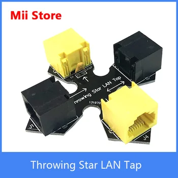 Мод для захвата сетевых пакетов Throwing Star LAN Tap, 100% Оригинальная копия, Мониторинг Ethernet, Пассивная связь Ethernet Изображение