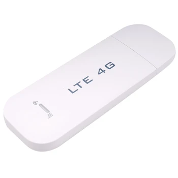 4G Wifi маршрутизатор USB-ключ Беспроводной модем 100 Мбит/с со слотом для SIM-карты Карманный мобильный Wi-Fi для беспроводной точки доступа автомобиля Изображение