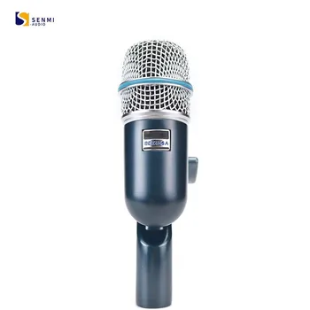 BETA56A Проводной динамический микрофон, профессиональный суперкардиоидный микрофон, XLR Инструментальный микрофон для записи Изображение