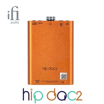 iFi Hip-dac2 Портативный Декодер Усилитель для наушников USB Вход Выход 3,5 мм Несимметричный 4,4 мм Сбалансированный MQA Декодер Аудиооборудование Изображение