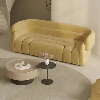 Современный диван для гостиной, Салонный Европейский салон, Детский модульный секционный диван, угловой, Одноместный Canape Gonflabe, мебель для дома Изображение