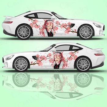 Chelsea - Akame Ga Убей! Наклейки на кузов автомобиля Аниме Иташа Виниловая наклейка на бок автомобиля Аниме Akame Ga Kill! Наклейка на кузов автомобиля Изображение