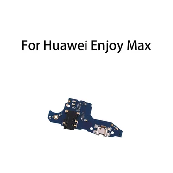 Плата с USB-портом для зарядки, гибкий кабельный разъем для Huawei Enjoy Max Изображение