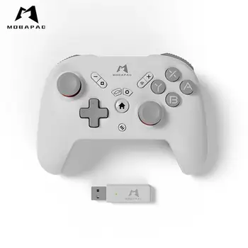 Mobapad Bluetooth-совместимый геймпад, ручка беспроводного игрового контроллера с приемником, совместимая с M073 Изображение
