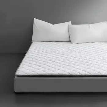 Матрас на полу в домашней спальне, индивидуальный матрас, Студенческое одеяло, напольный коврик для сна, нескользящий коврик Изображение