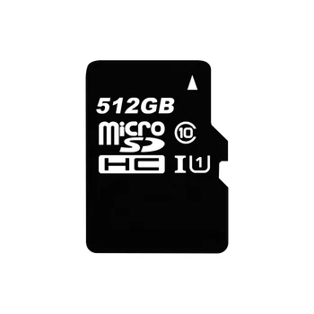 Карта Micro SD емкостью 512 ГБ для видеодомофона, 512 ГБ Карты памяти TF HC Изображение