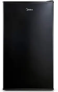 Холодильник, 3,3 кубических фута, черный Изображение