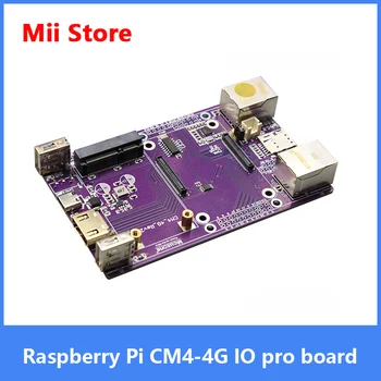 Плата Raspberry Pi CM4-4G IO pro с двойным модулем Ethernet и 4G LTE HUAWEIME909S 821a V2/821ap V2/120p V2 EG25-G CAT4 HDMI Изображение