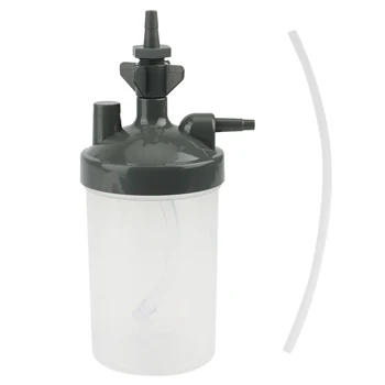 Кислородный генератор, бутылки для увлажнения, замена, практичный многоразовый кислородный концентратор, увлажнитель, прочный пластик Изображение
