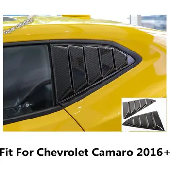 Вентиляционные решетки на заднем боковом стекле автомобиля, накладка на бампер, защитная крышка, подходит для Chevrolet Camaro 2016-2018 Аксессуары для украшения Изображение