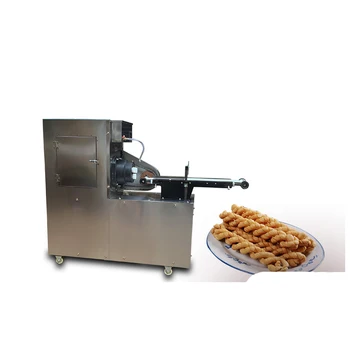 Новая коммерческая машина для скручивания теста, Автоматическая машина для производства макаронных изделий, формующих закуски Изображение