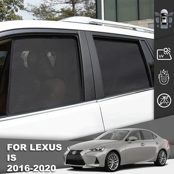 Для Lexus IS XE30 2013-2020 250 300H Магнитный Автомобильный Солнцезащитный Козырек Козырек Щит Переднее Лобовое Стекло Занавеска Задняя Сторона Детское Окно Солнцезащитный Козырек Изображение