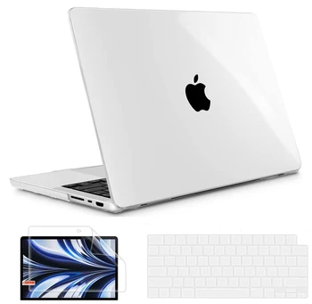2022 Новый Чехол для ноутбука Macbook M2 Air Pro/Max 16 14 13 дюймов с чипом A2442A2485A2179A2337A2338A2681 Touch bar/ID 11 12 15 дюймов чехол Изображение