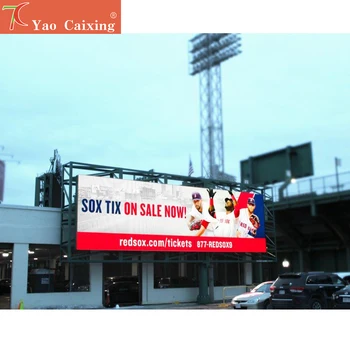 Yaocaixing P6 smd водонепроницаемый светодиодный экран caibnet для сцен, спортивных мероприятий, наружной рекламы, вывесок для покупок Изображение