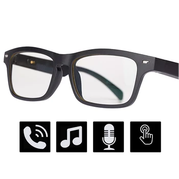 Очки с беспроводной костной проводимостью, спортивные музыкальные очки, совместимые с Bluetooth, для путешествий на открытом воздухе, Очки для телефона, солнцезащитные очки Изображение