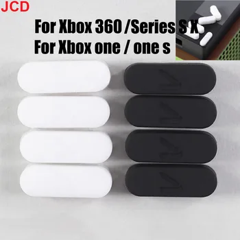 JCD 4 шт. Резиновые Ножки Противоскользящий Тонкий Корпус Защитная крышка Применимо Для консолей Xbox 360/Xbox One/one S/Серии S X Изображение
