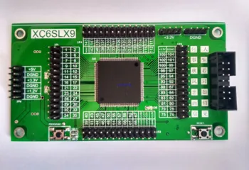 Плата разработки XILINX SPARTAN-6 XC6SLX9 с открытым исходным кодом для отправки схем и печатных плат Изображение