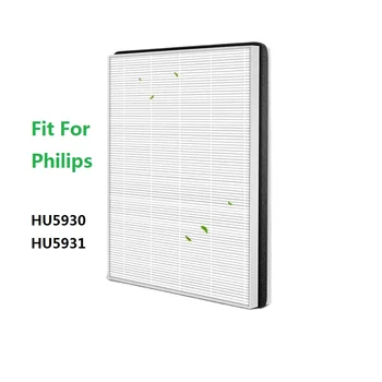 5/10 Сменный H13 Hepa-фильтр Для Philips FY1114 HU5930 HU5931 Детали фильтра воздухоочистителя для фильтрации PM2.5, пыли 295*240*35 мм Изображение