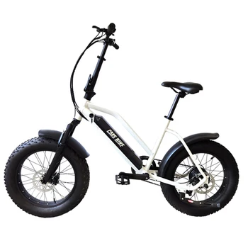 Электрический велосипед 20-дюймовый складной велосипед литиевая батарея Безопасность Гидравлическая амортизация светодиодный дисплей Двойной дисковый тормоз Изображение