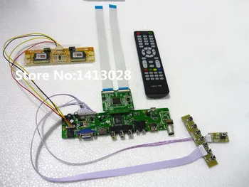 ТВ + HDMI + VGA + AV + USB + АУДИО плата драйвера ЖК-дисплея 22 дюйма CHI MEI A220Z1-H01 1680 * 1050 USB может обновить прошивку и воспроизведение видео Изображение