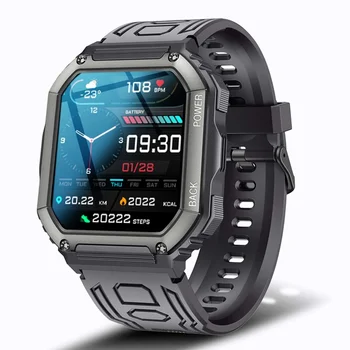 2023 Новые Смарт-часы Мужские С Большой Батареей Воспроизведение Музыки Фитнес-Трекер Bluetooth Dial Call Спортивные Умные Часы Мужские Для Xiaomi IOS Android Изображение