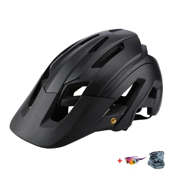 Велосипедный шлем MTB Вездеходный Сверхлегкий Дорожный Шлем Для горного Велосипеда Comfortable Trail XC Велосипедный Шлем Casco Ciclismo 56-62 СМ Изображение