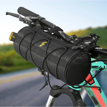 Сумка на Руль, Велосипедные сумки, сумка на раму, Многофункциональная Портативная сумка на плечо, аксессуары для Велосипеда Изображение