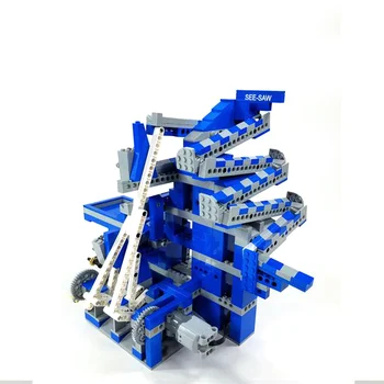 MOC-85708 See-Saw GBC Модульный строительный блок Модель Сращенная Игрушка-головоломка Детский подарок Изображение