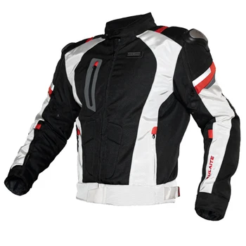 Мужская байкерская куртка, износостойкая мотоциклетная куртка, водонепроницаемое пальто мотоциклиста, мужские аксессуары для мотоциклов, защита от падения, ветрозащитный Изображение
