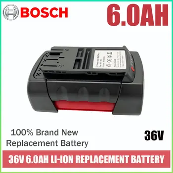 Литий-ионный Аккумулятор Bosch 36V 6.0AH для Замены Bosch D-70771 2607336003 2607336108 BAT836 BAT840 BAT810 Аккумулятор для электроинструмента Изображение