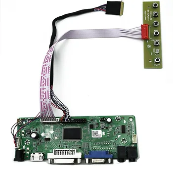 Комплект контрольных мониторов для BT156GW01 V.1 V.2 V.3 V.4 V.6 V.A HDMI + DVI + VGA Драйвер платы контроллера со светодиодным ЖК-экраном Изображение