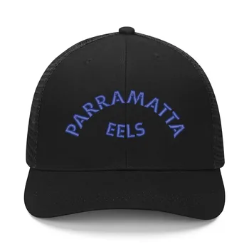 Parramatta Eels Австралийская Регбийная Шляпа с Вышивкой Мужская Женская Высококачественная спортивная кепка дышащая На Заказ DIY Регулируемый Размер Изображение