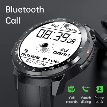 Для Huawei Xiaomi Apple Phone Reloj Inteligente Hombre Умные Часы Мужские Android Bluetooth Вызов IP68 Спортивные Смарт-Часы Мужские Приятные Изображение