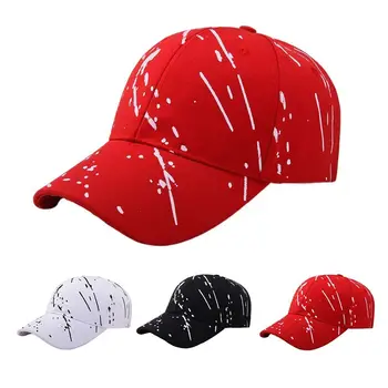 Граффити козырек регулируемый snapback шляпа личности бейсбольные кепки для мужчин женщин Летние виды спорта Весна-Гольф открытый Изображение