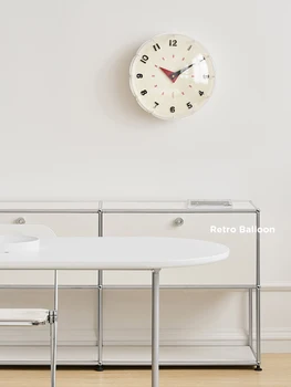 Настенные часы с воздушным шаром без перфорации-креативный художник для гостиной, декоративные часы, украшения, идеи часов Изображение