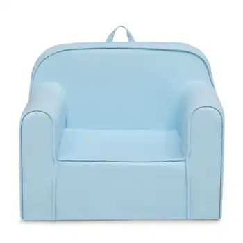 Детское уютное кресло Delta для детей в возрасте от 18 месяцев и старше, светло-голубой Изображение