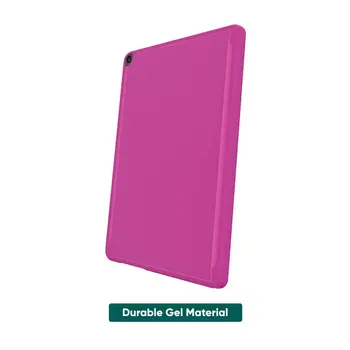 Для роскошного 10-дюймового планшета Gen 2 Розовый гелевый чехол - высококачественная амортизация, гибкий и удобный захват. Изображение