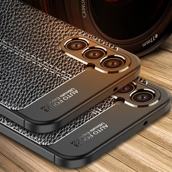 Для Samsung Galaxy A34 5G Чехол Samsung Galaxy A14 A24 A34 A54 5G Чехол Противоударный Силиконовый Защитный Чехол для телефона в деловом Стиле Изображение