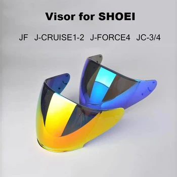 Козырек Мотоциклетного шлема для SHOEI J-Cruise 1-2 J-Force 4 CJ-2 Casco Shield Viseria Capacete Moto Лобовое стекло, Базовые линзы, аксессуары Изображение